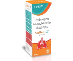 Levodropropizine and Chlorpheniramine Syrup for Dry Cough | SARIBRO LC Syrup