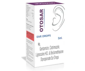 Lidocaine and Clotrimazole Ear Drops for Infection | OTOSAR Ear Drops