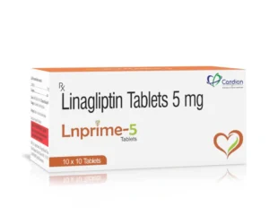LNPRIME-5 Tablets Linagliptin 5mg Antidiabetic Medicine by Sarian Healthcare