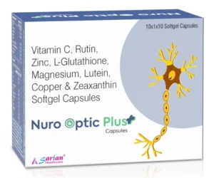 Multivitamin Antioxidant Capsule for Eye Health | NURO OPTIC PLUS Capsules