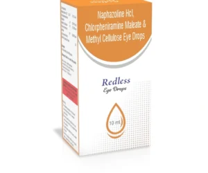 Naphazoline and Chlorpheniramine Eye Drops for Redness | REDLESS Eye Drops