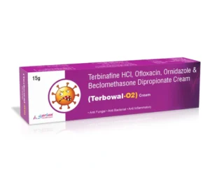 Ofloxacin and Ornidazole Cream for Fungal Skin Infection | TERBOWAL O2 Cream