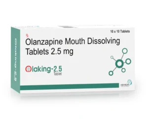 Olaking 2.5 Tablets Olanzapine 2.5mg atypical antipsychotic medicine by Sarian Healthcare