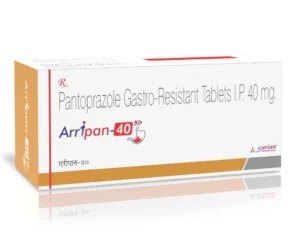 Pantoprazole 40mg Tablets for Acid Reflux Relief | ARRIPAN-40