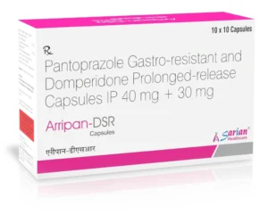 Pantoprazole Domperidone SR Capsules for GERD | ARRIPAN-DSR Cap