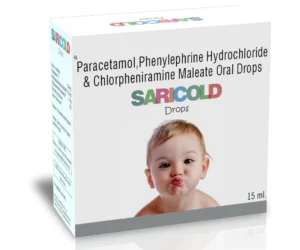 Paracetamol and Phenylephrine Drops for Cold Relief | SARICOLD Drops
