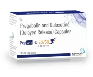 Pegwal D Capsules Pregabalin 50mg Duloxetine 20mg Neuropathic Pain Relief Sarian Healthcare