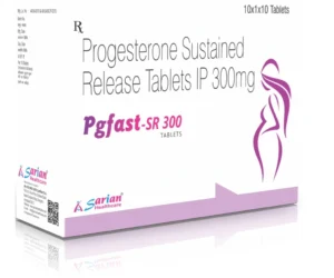 Progesterone 300mg SR Tablet for Hormonal Balance | PGFAST SR 300 Tablets