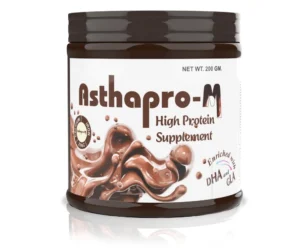Protein Powder with DHA GLA Vitamins Lactose Free | ASTHAPRO-M Protein Powder