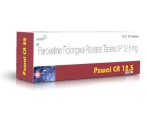 Pxwal CR 12.5 Tablet Paroxetine prolonged release antidepressant for anxiety depression and panic disorder