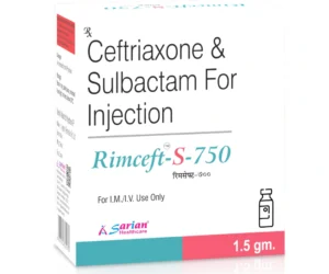 Ceftriaxone and Sulbactam Injection for Severe Infection | RIMCEFT S 750 Injection