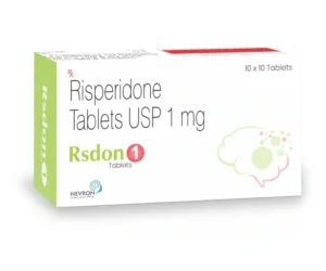 Rsdon 1 Tablets Risperidone 1mg Antipsychotic Medicine Sarian Healthcare