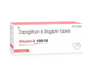 SITADOL-D 100/10 Tablets – Sitagliptin 100mg & Dapagliflozin 10mg Antidiabetic Tablets by SARIAN Healthcare