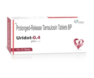 URIDOT-0.4 Tablets Tamsulosin 0.4mg Modified Release for BPH and urinary tract symptom relief by Sarian Healthcare
