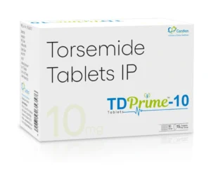 TDPRIME 10 Tablets Torsemide 10mg Antihypertensive Medicine by Sarian Healthcare
