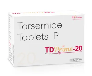 TDPRIME 20 Tablets Torsemide 20mg Antihypertensive Diuretic Medicine by Sarian Healthcare