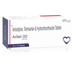 ARITEL 3D Tablets Telmisartan Amlodipine Hydrochlorothiazide triple combination antihypertensive medicine Sarian Healthcare