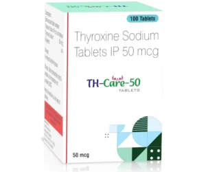 TH-CARE 50 Tablets Thyroxine Sodium 50mcg Thyroid Disorder Medicine by SARIAN Healthcare