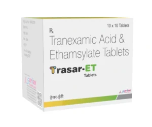Tranexamic Acid and Ethamsylate Tablet for Bleeding | TRASAR ET Tablets