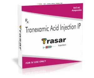 Tranexamic Acid Injection for Bleeding Control | TRASAR Injection