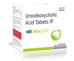 Ursodeoxycholic Acid 300mg Tablet for Liver Disease | UDBILE 300 Tablets