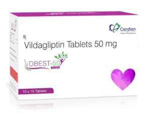 VDBEST-50 Tablets – Vildagliptin 50mg Antidiabetic Tablets by Sarian Healthcare