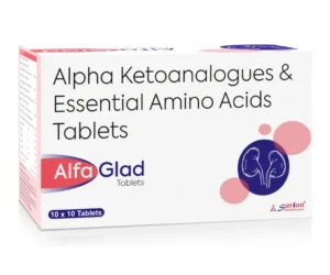 ALFAGLAD Tablet Alpha Ketoanalogues and Essential Amino Acids tablet for chronic kidney disease nutritional support by Sarian Healthcare