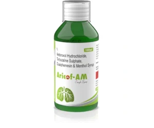 Ambroxol Terbutaline Guaiphenesin Menthol ARICOF AM Syrup Ambroxol Terbutaline Guaiphenesin and Menthol syrup for productive cough and respiratory congestion by Sarian Healthcare