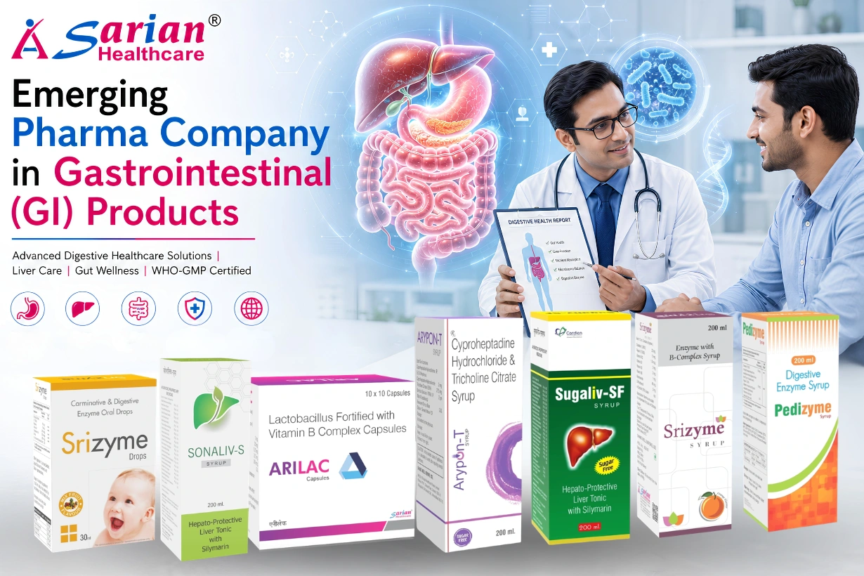 Emerging Pharma Company in Gastrointestinal Products