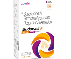 Budesonide 20mg + Formoterol 0.5mg Respules – BUDOWELL-F 0.5/20 by Sarian Healthcare
