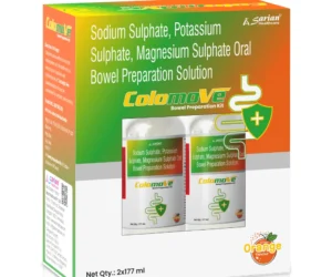 Sodium Sulfate 17.5g + Potassium Sulfate 3.13g + Magnesium Sulfate 1.6g Oral Solution – COLOMOVE