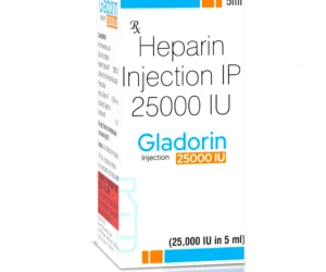 Heparin Sodium 5000 IU/mL Injection – GLADORIN 25000 by Sarian Healthcare