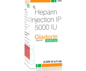 Heparin Sodium 1000 IU/mL Injection – GLADORIN 5000 by Sarian Healthcare