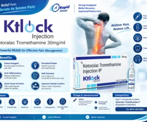 Ktlock Injection 30mg/ml Ketorolac Tromethamine