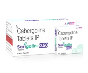 Cabergoline 0.5mg Tablets – SARIGOLIN-0.5 TAB by Sarian Healthcare