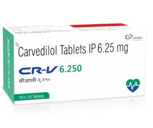 Carvedilol 6.25 mg Cardiovascular Tablet | CRV-6.250