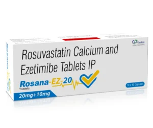 Rosuvastatin 20 mg + Ezetimibe 10 mg Tablet | ROSANA-EZ-20