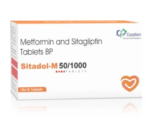 Sitagliptin 50 mg + Metformin 1000 mg Tablet | SITADOL-M