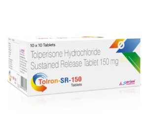Tolperisone Hydrochloride 150mg SR | TOLRON SR 150 Tablet