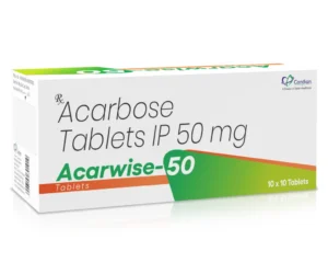 Acarbose 50 mg Antidiabetic Tablet | ACARWISE-50